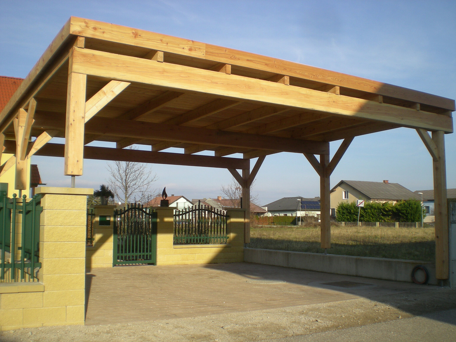 Carport der Zimmerei Neumann